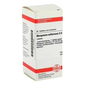 MANGANUM SULFURICUM D 6 Tabletten – PZN 2927066 (PZN 2927066) из Германии