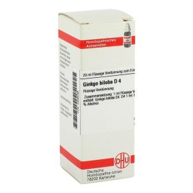GINKGO BILOBA D 4 Dilution – PZN 2899298 (PZN 2899298) из Германии