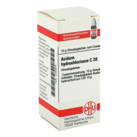ACIDUM HYDROCHLORICUM C 30 Globuli – PZN 4200670 (PZN 4200670) из Германии