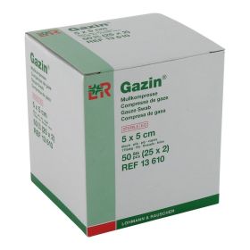 GAZIN Mullkomp.5x5 cm steril 8fach – PZN 3449002 (PZN 3449002) из Германии