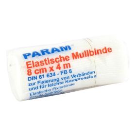Mullbinden elastisch 8 cm mit Cellophan – PZN 3855707 (PZN 3855707) из Германии