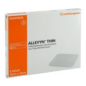 ALLEVYN Thin 10x10 cm dünne Wundauflage – PZN 3126919 (PZN 3126919) из Германии