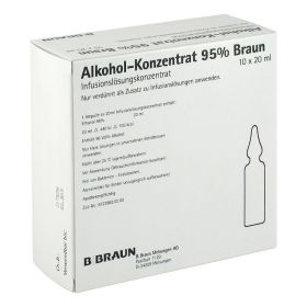 ALKOHOL 95% Infusionslösungskonzentrat – PZN 3837980 (PZN 3837980) из Германии