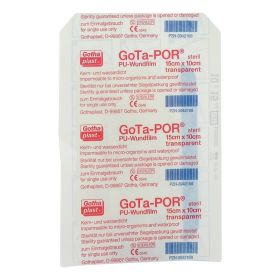 GOTA-POR PU Wundfilm 15x10 cm steril Pflaster – PZN 3942168 (PZN 3942168) из Германии