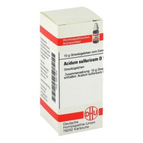 ACIDUM SULFURICUM D 10 Globuli – PZN 4201304 (PZN 4201304) из Германии