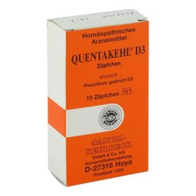 QUENTAKEHL D 3 Suppositorien – PZN 4457050 (PZN 4457050) из Германии