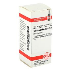 KALIUM CHLORATUM C 30 Globuli – PZN 4222878 (PZN 4222878) из Германии