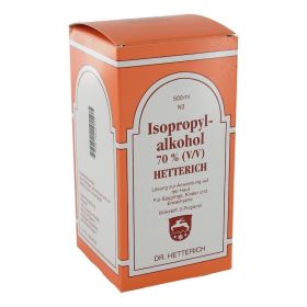 ISOPROPYLALKOHOL 70% V/V Hetterich – PZN 4896393 (PZN 4896393) из Германии
