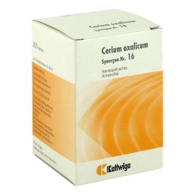 SYNERGON KOMPLEX 16 Cerium oxalicum Tabletten – PZN 4905809 (PZN 4905809) из Германии