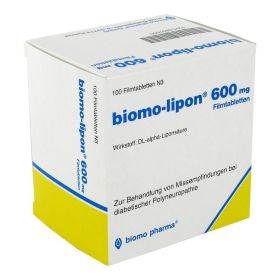 Biomo-lipon 600mg – PZN 6897600 (PZN 6897600) из Германии