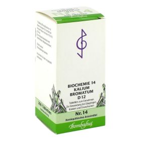 BIOCHEMIE 14 Kalium bromatum D 12 Tabletten – PZN 4324716 (PZN 4324716) из Германии