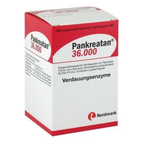 Pankreatan 36000 – PZN 7322132 (PZN 7322132) из Германии