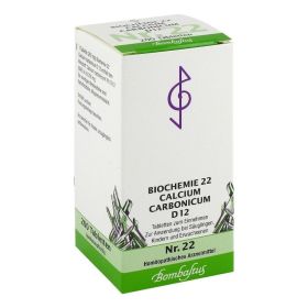 BIOCHEMIE 22 Calcium carbonicum D 12 Tabletten – PZN 4325265 (PZN 4325265) из Германии