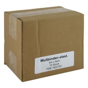 MULLBINDEN 4 cmx4 m elastisch – PZN 7622791 (PZN 7622791) из Германии