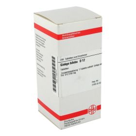 GINKGO BILOBA D 12 Tabletten – PZN 7168777 (PZN 7168777) из Германии