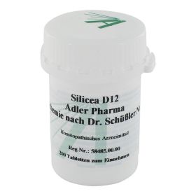 BIOCHEMIE Adler 11 Silicea D 12 Tabletten – PZN 833384 (PZN 833384) из Германии