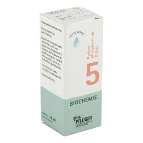 BIOCHEMIE Pflüger 5 Kalium phosphoricum D 6 Tropf. – PZN 6324442 (PZN 6324442) из Германии