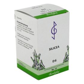 BIOCHEMIE 11 Silicea D 6 Tabletten – PZN 1073998 (PZN 1073998) из Германии