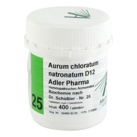 BIOCHEMIE Adler 25 Aurum chloratum natr.D 12 Tabl. – PZN 2730990 (PZN 2730990) из Германии