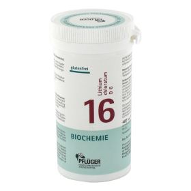 BIOCHEMIE Pflüger 16 Lithium chloratum D 6 Tabl. – PZN 6322294 (PZN 6322294) из Германии