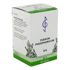 Biochemie 3 Ferrum phosphoricum D 6 Tabletten – PZN 3093692 (PZN 3093692) из Германии