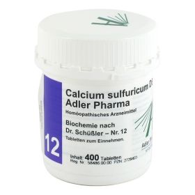 BIOCHEMIE Adler 12 Calcium sulfuricum D 6 Tabl. – PZN 2729403 (PZN 2729403) из Германии