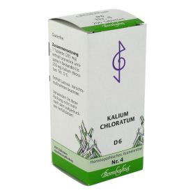 BIOCHEMIE 4 Kalium chloratum D 6 Tabletten – PZN 4325006 (PZN 4325006) из Германии