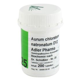 BIOCHEMIE Adler 25 Aurum chloratum natr.D 12 Tabl. – PZN 833585 (PZN 833585) из Германии
