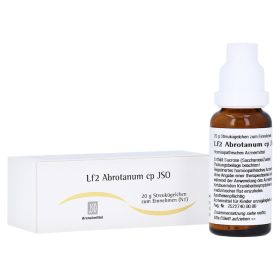 JSO Lf 2 Abrotanum cp Globuli – PZN 4943833 (PZN 4943833) из Германии