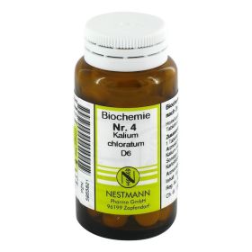 BIOCHEMIE 4 Kalium chloratum D 6 Tabletten – PZN 5955821 (PZN 5955821) из Германии
