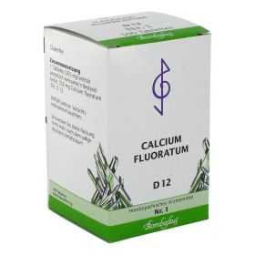 BIOCHEMIE 1 Calcium fluoratum D 12 Tabletten – PZN 4325070 (PZN 4325070) из Германии