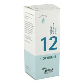 BIOCHEMIE Pflüger 12 Calcium sulfuricum D 6 Tropf. – PZN 6324784 (PZN 6324784) из Германии