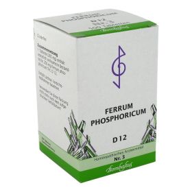 BIOCHEMIE 3 Ferrum phosphoricum D 12 Tabletten – PZN 4324805 (PZN 4324805) из Германии