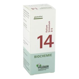 BIOCHEMIE Pflüger 14 Kalium bromatum D 6 Tabletten – PZN 6321366 (PZN 6321366) из Германии