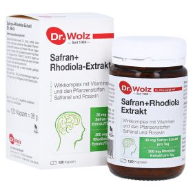 SAFRAN+RHODIOLA-Extrakt Dr.Wolz Kapseln – PZN 10251944 (PZN 10251944) из Германии