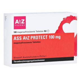 ASS AbZ PROTECT 100mg – PZN 1696794 (PZN 1696794) из Германии