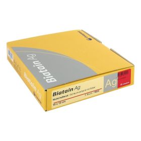 BIATAIN Ag Schaumverband 10x10 cm nicht haftend – PZN 6155028 (PZN 6155028) из Германии