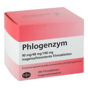 PHLOGENZYM magensaftresistente Filmtabletten – PZN 2182554 (PZN 2182554) из Германии