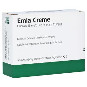EMLA 25mg/g + 25mg/g – PZN 13197719 (PZN 13197719) из Германии