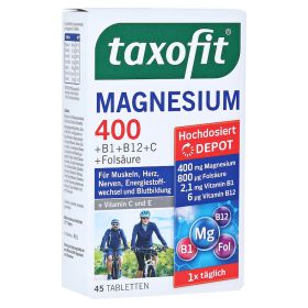 Taxofit Magnesium 400 Tabletten – PZN 10715504 (PZN 10715504) из Германии