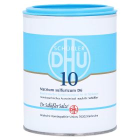 BIOCHEMIE DHU 10 Natrium sulfuricum D 6 Tabletten – PZN 274660 (PZN 274660) из Германии