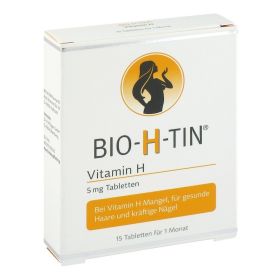 BIO-H-TIN Vitamin H 5mg – PZN 9900449 (PZN 9900449) из Германии