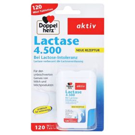 DOPPELHERZ Lactase 4.500 Tabletten – PZN 12894563 (PZN 12894563) из Германии