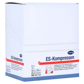 ES-KOMPRESSEN steril 7,5x7,5 cm 8fach – PZN 433986 (PZN 433986) из Германии