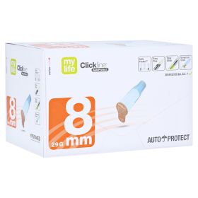 CLICKFINE AutoProtect Pen-Nadeln 8 mm 29 G – PZN 12578402 (PZN 12578402) из Германии
