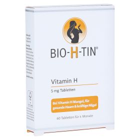 BIO-H-TIN Vitamin H 5mg – PZN 9900478 (PZN 9900478) из Германии