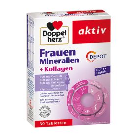 DOPPELHERZ Frauen Mineralien+Kollagen Depot Tabl. – PZN 16747617 (PZN 16747617) из Германии