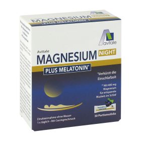 MAGNESIUM NIGHT plus 1 mg Melatonin Direktsticks – PZN 17267167 (PZN 17267167) из Германии