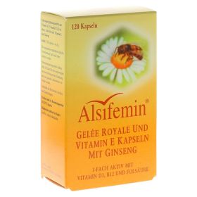 ALSIFEMIN Gelee Royal+Vit.E m.Ginseng Kapseln – PZN 2201292 (PZN 2201292) из Германии
