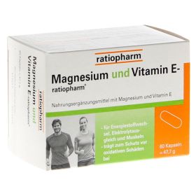 Magnesium und Vitamin E ratiopharm – PZN 3935530 (PZN 3935530) из Германии